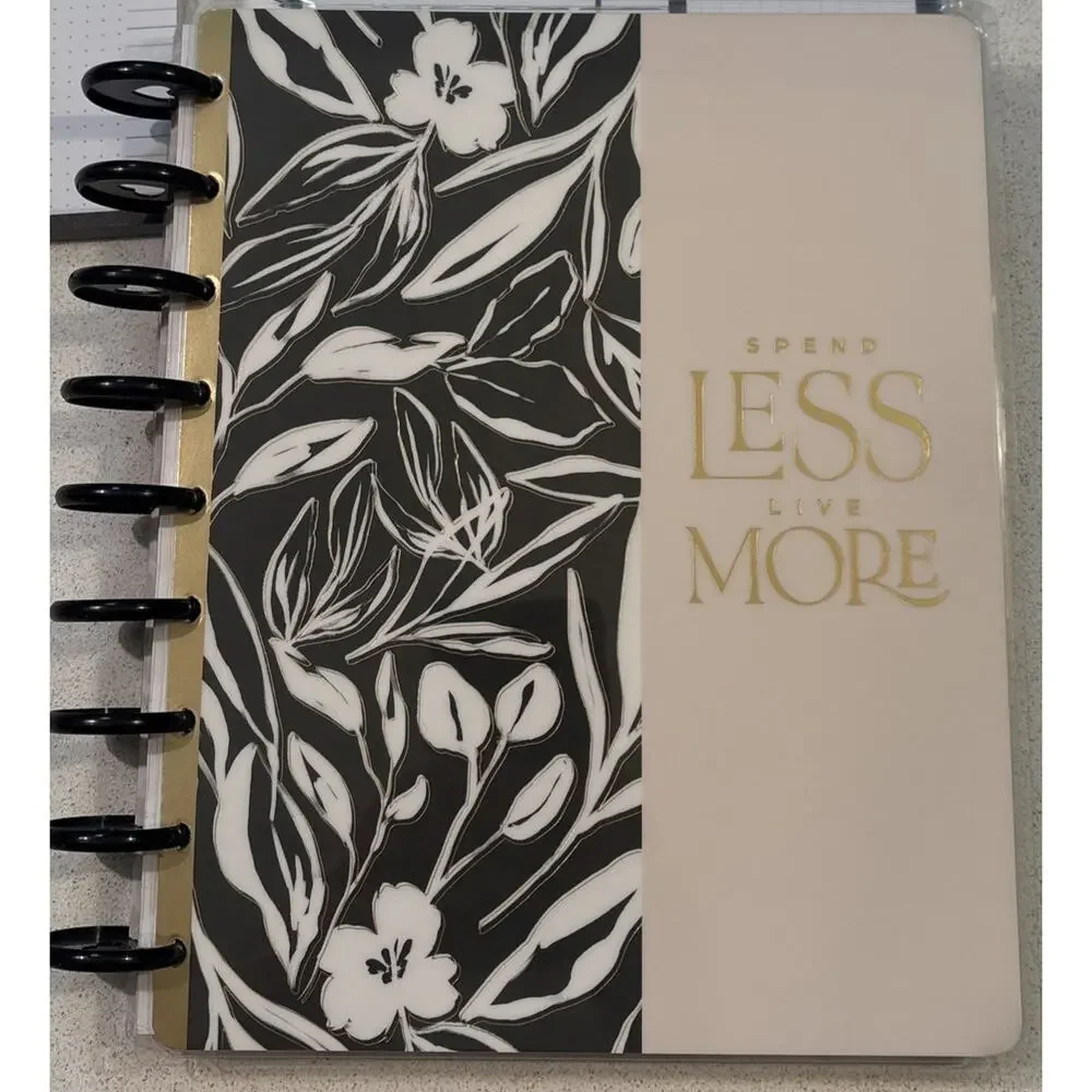 The Happy Planner Debt Payoff Budget Bundle Notebook Classic Paper Block Pad